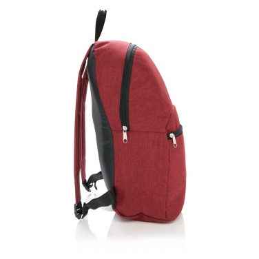 Logo trade promotional giveaway photo of: Classic two tone backpack